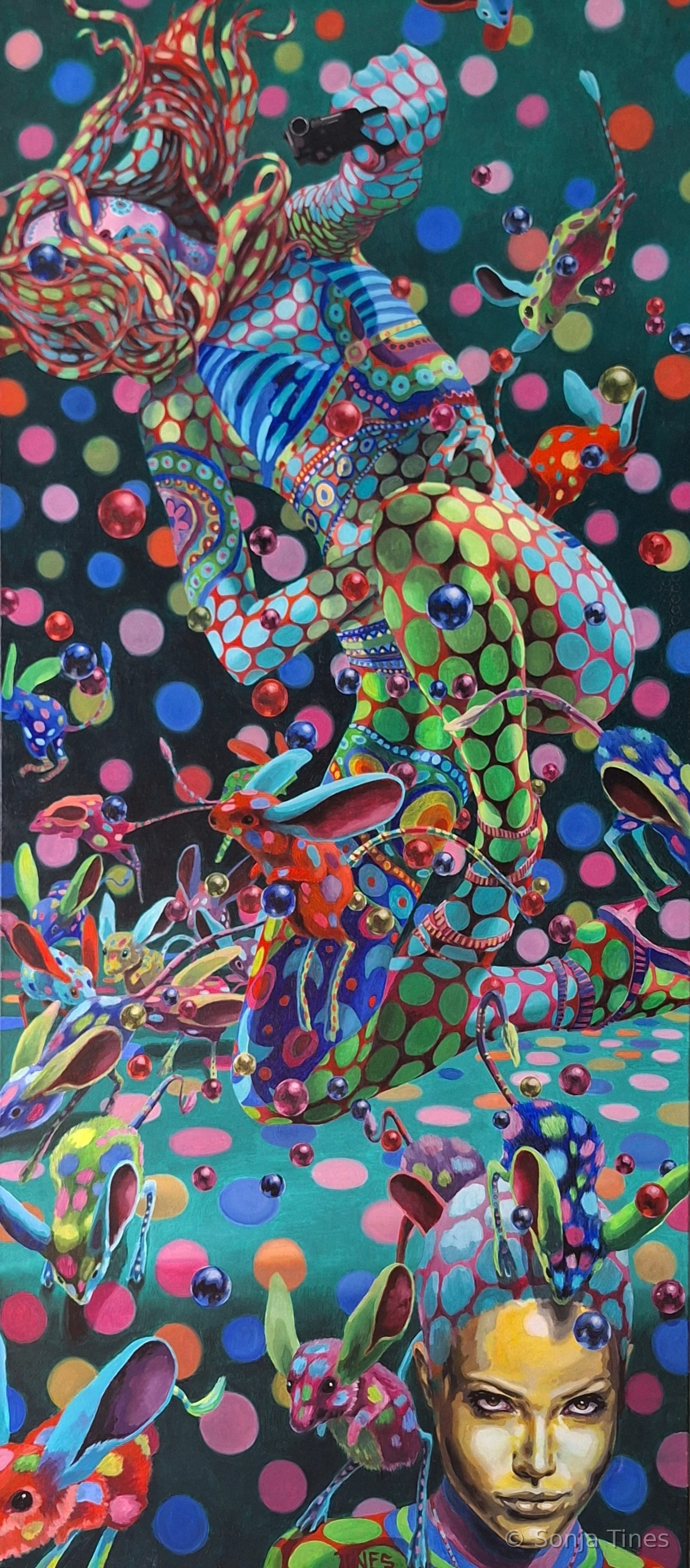 The time is now, Gemälde von Sonja Tines
