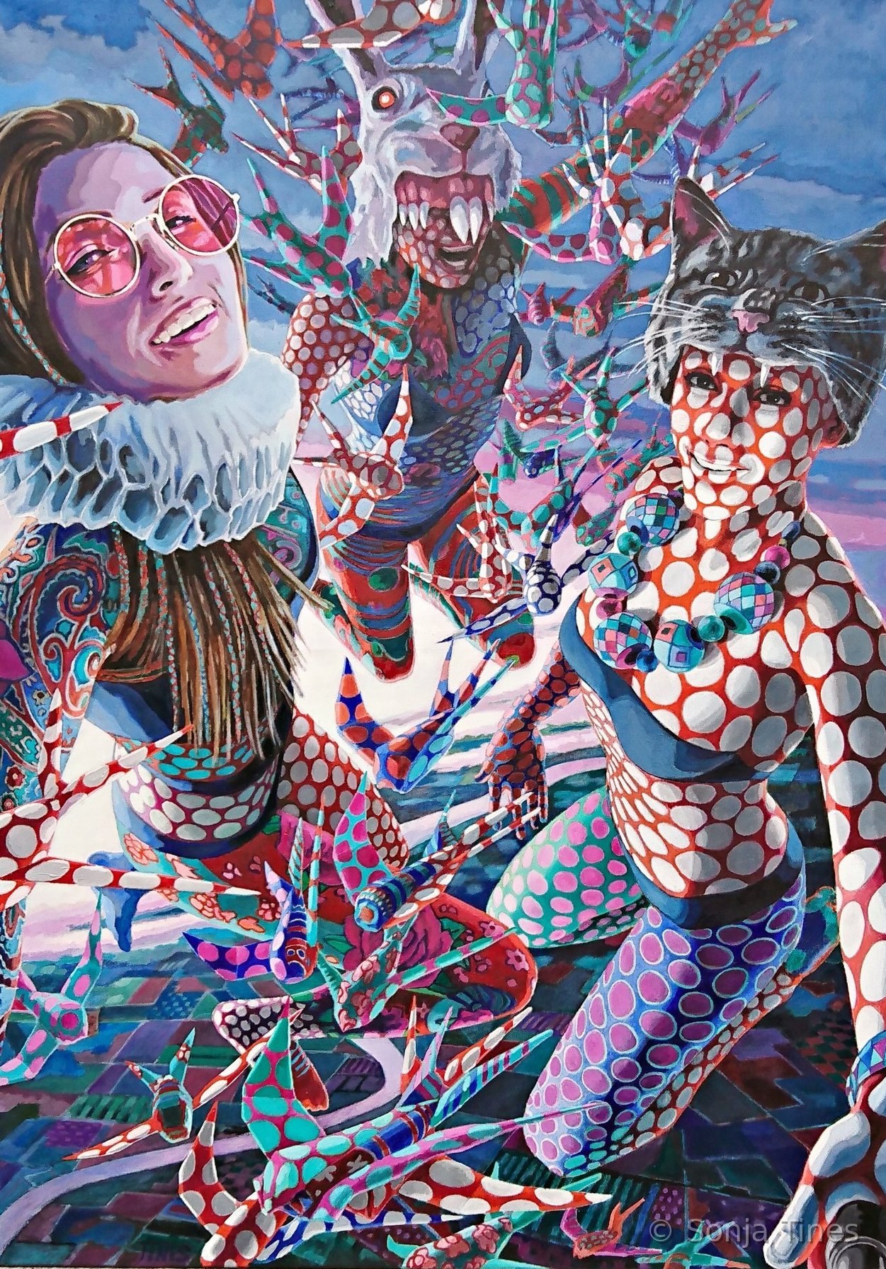 Slow down, Gemälde von Sonja Tines